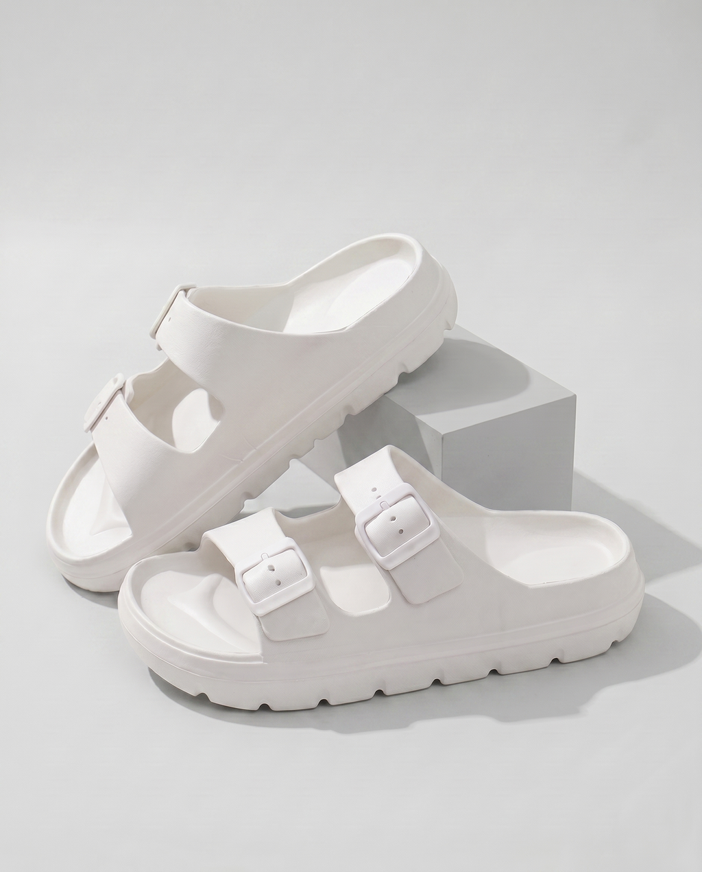 BLANC - ALOHA CLAQUETTES