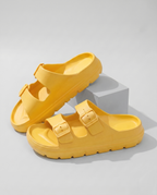 JAUNE - ALOHA CLAQUETTES