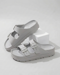 GRIS - ALOHA CLAQUETTES