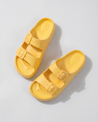 JAUNE - ALOHA CLAQUETTES