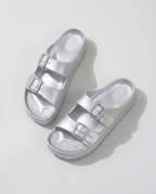 ARGENT -  ALOHA CLAQUETTES