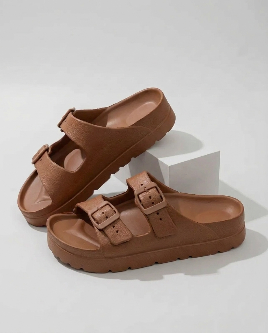 BRUN - ALOHA CLAQUETTES