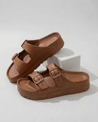BRUN - ALOHA CLAQUETTES