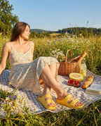JAUNE - ALOHA CLAQUETTES
