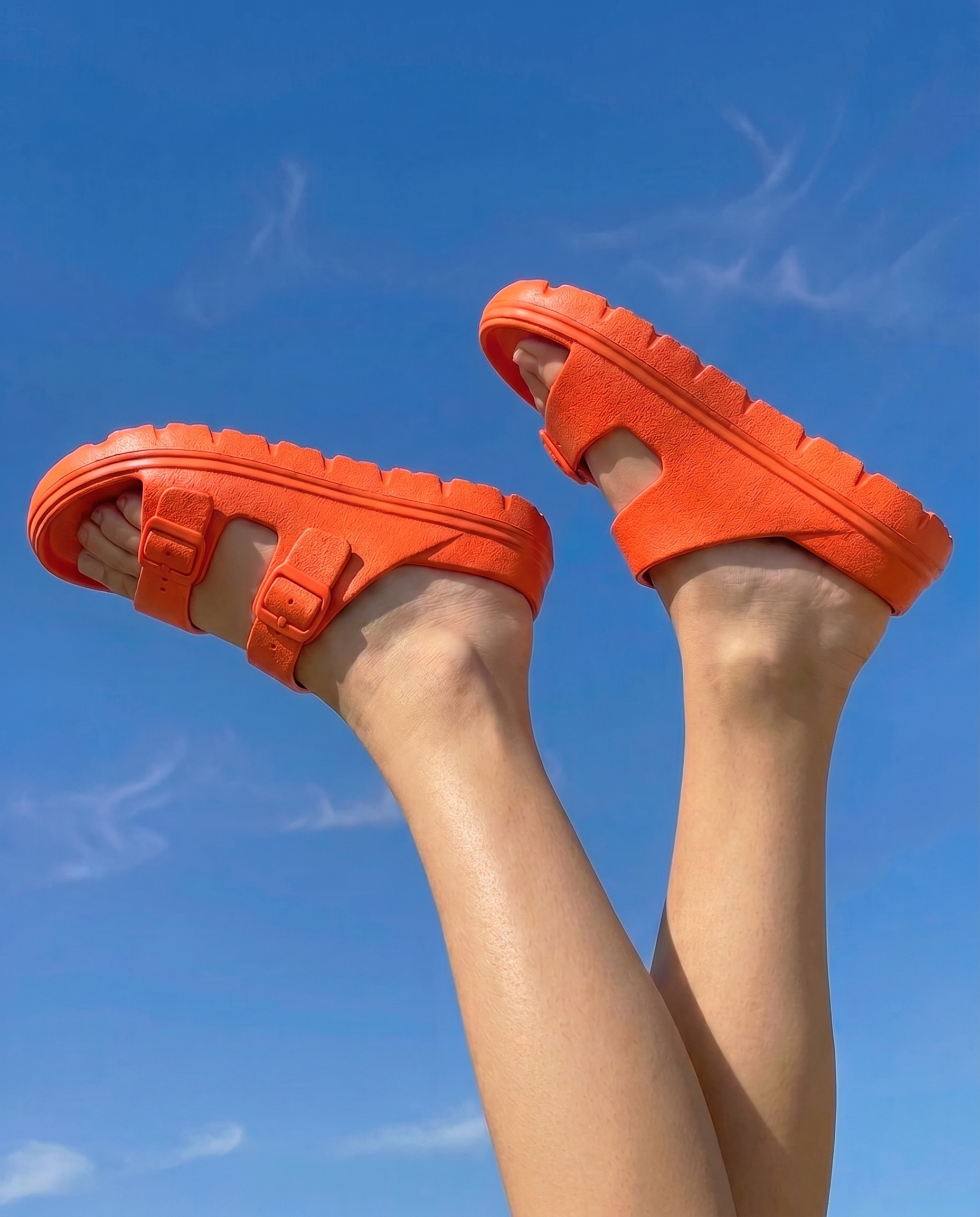 ORANGE - ALOHA CLAQUETTES
