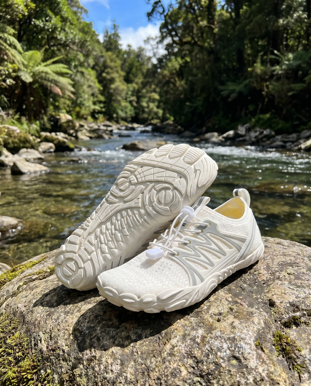 BLANC - CHAUSSURES BAREFOOT PURESTEP