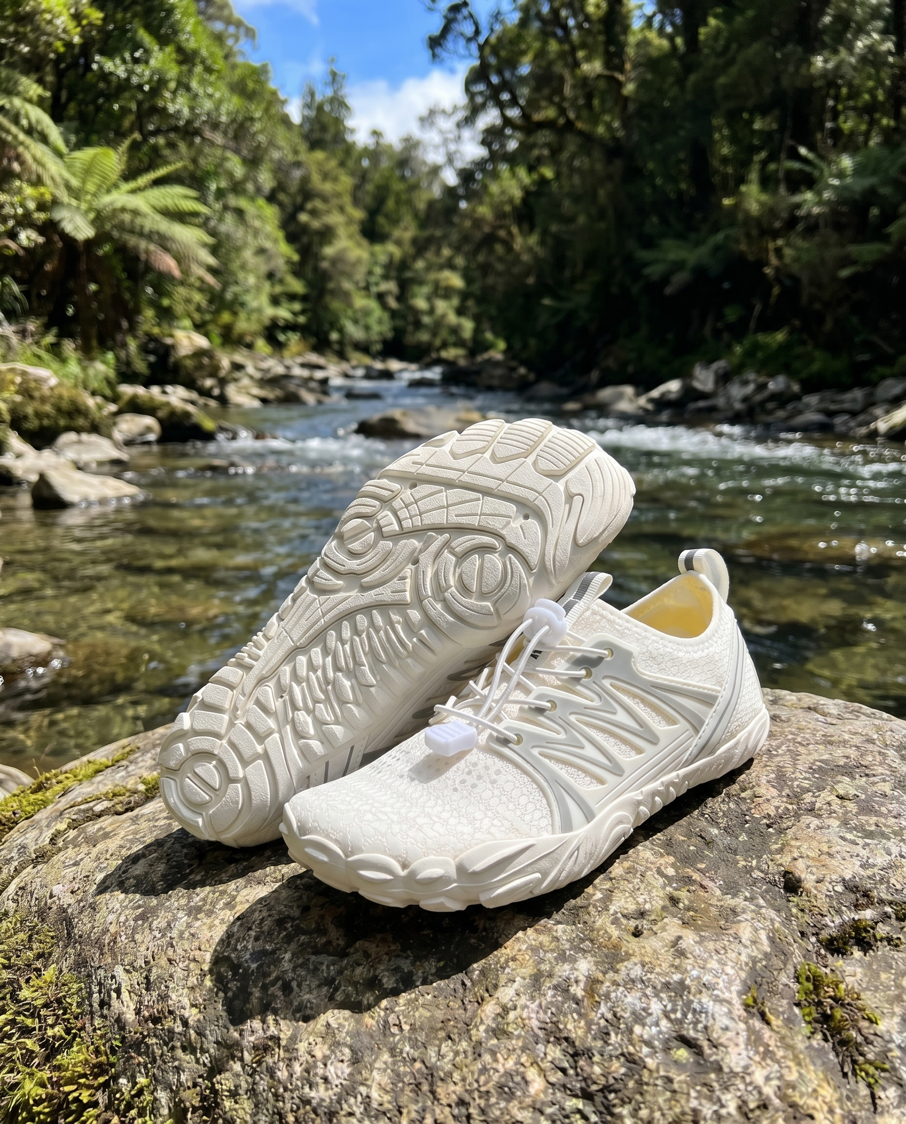 BLANC - CHAUSSURES BAREFOOT PURESTEP