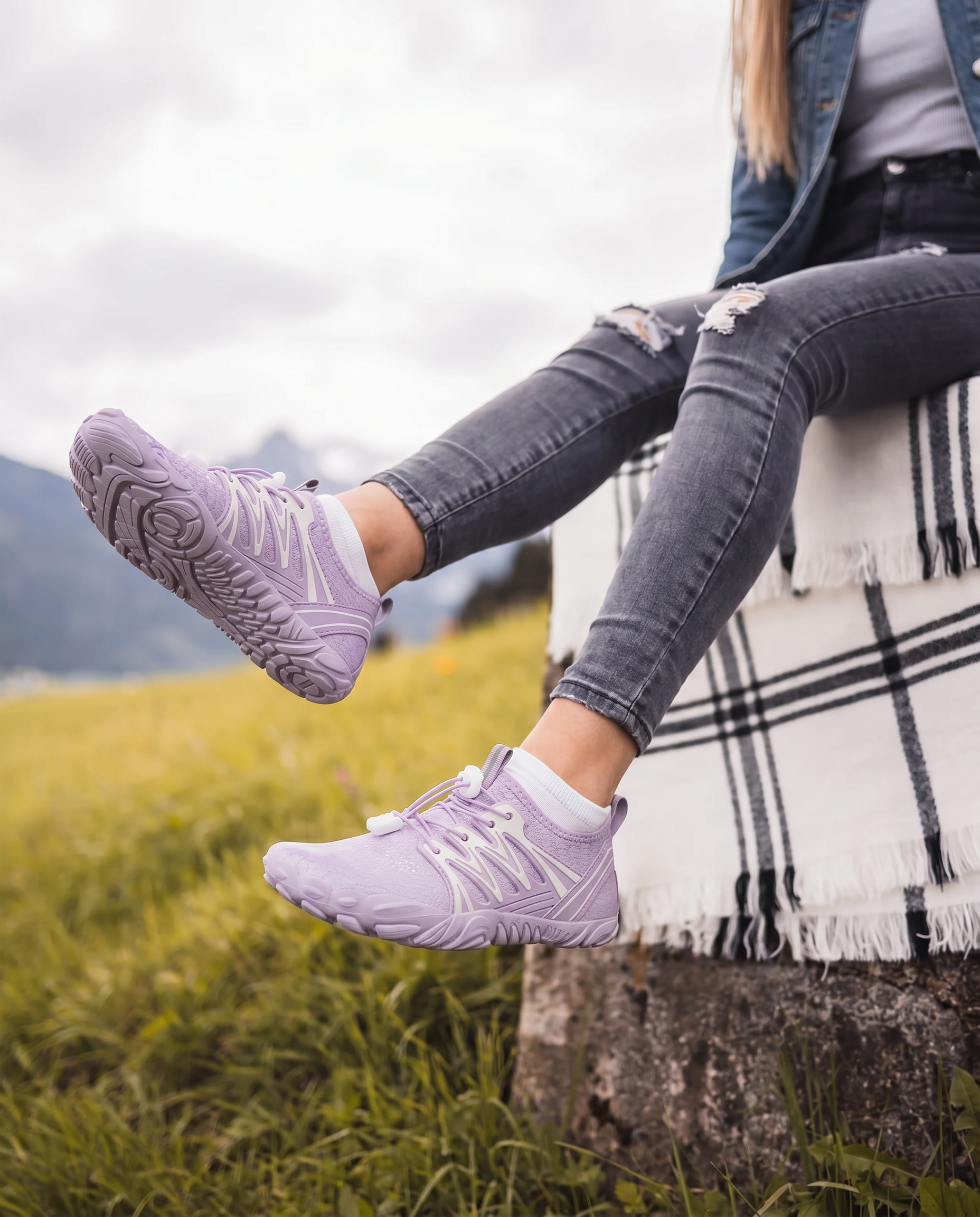 VIOLET - CHAUSSURES PIEDS NUS PURESTEP