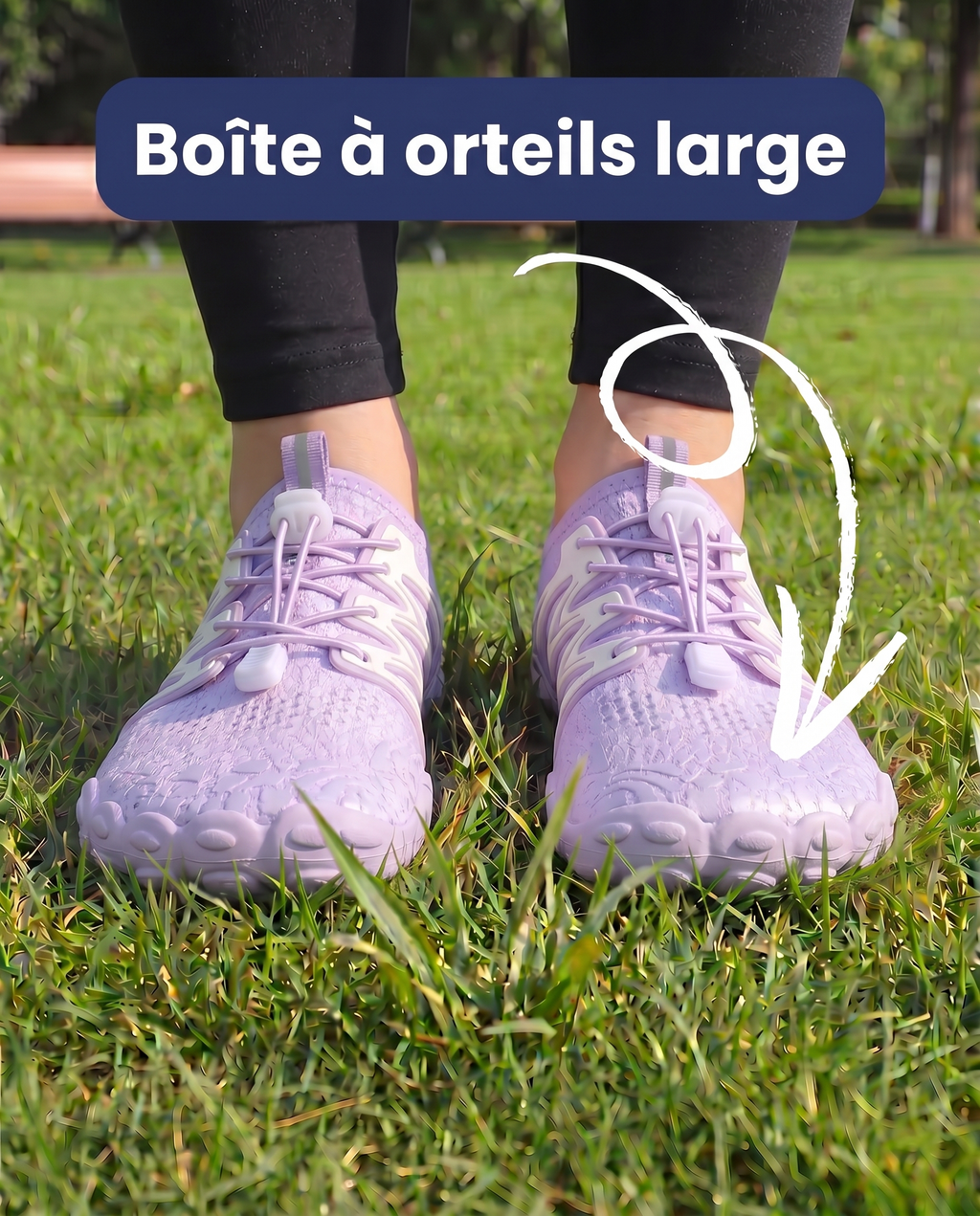 VIOLET - CHAUSSURES PIEDS NUS PURESTEP