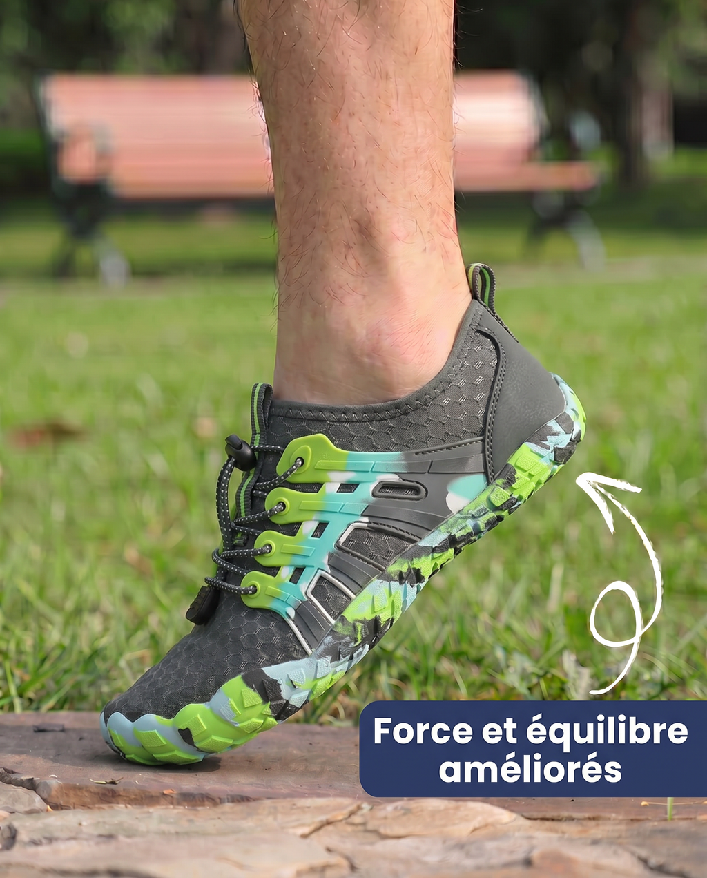GRIS FONCÉ - CHAUSSURES BAREFOOT PURESTEP