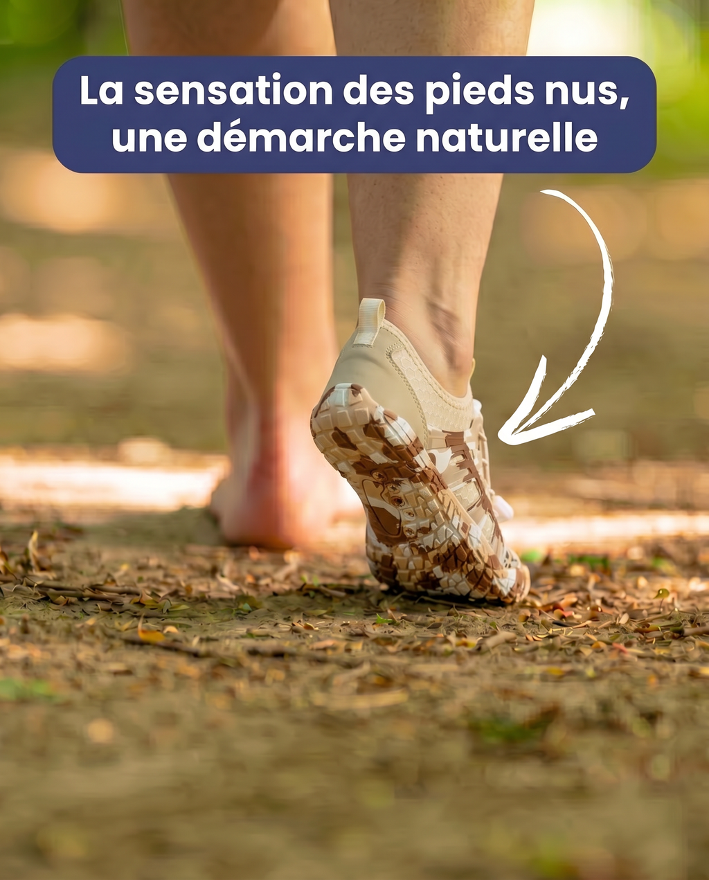 MARRON - CHAUSSURES BAREFOOT PURESTEP