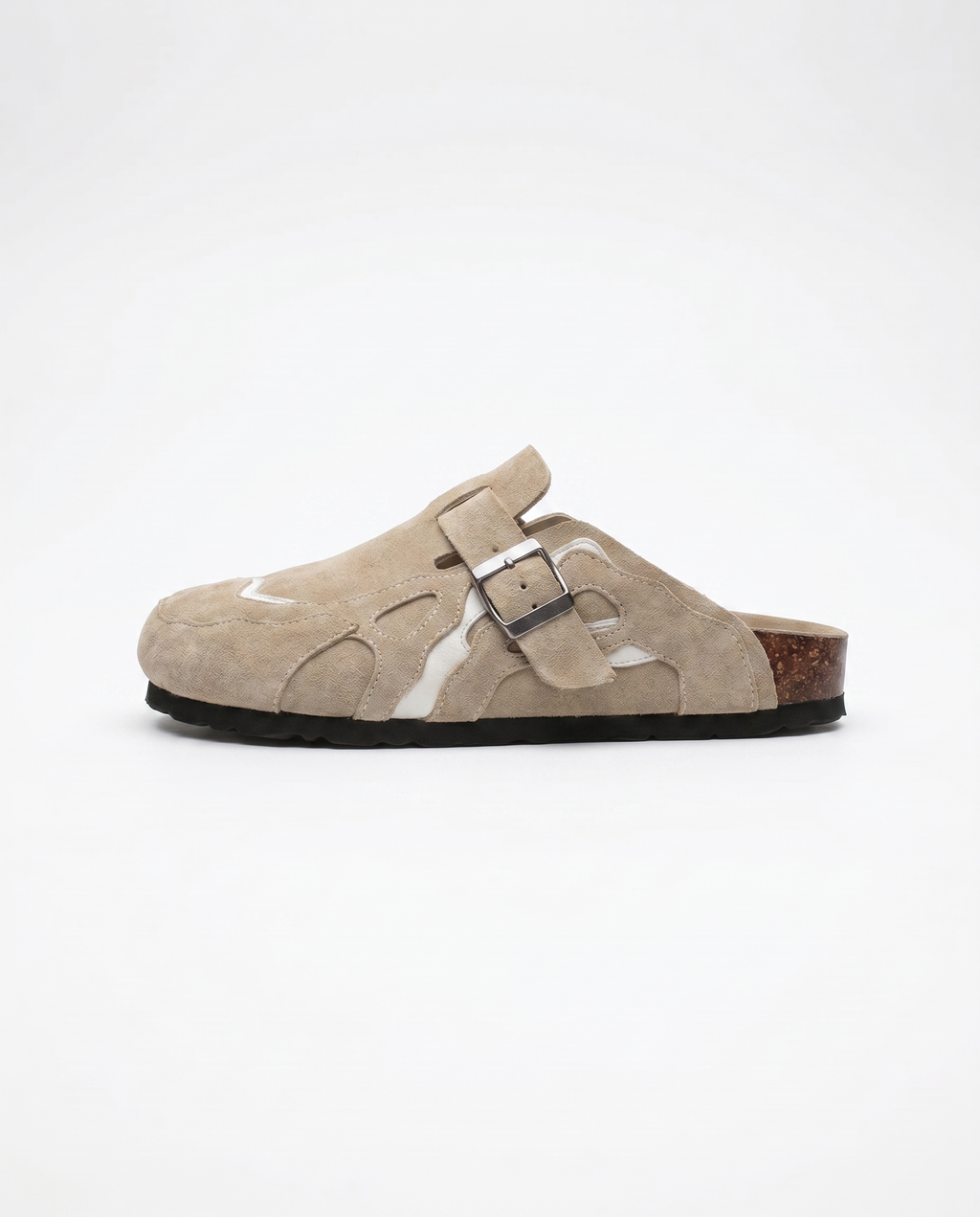 Beige - Sabots en daim ORIGINAL
