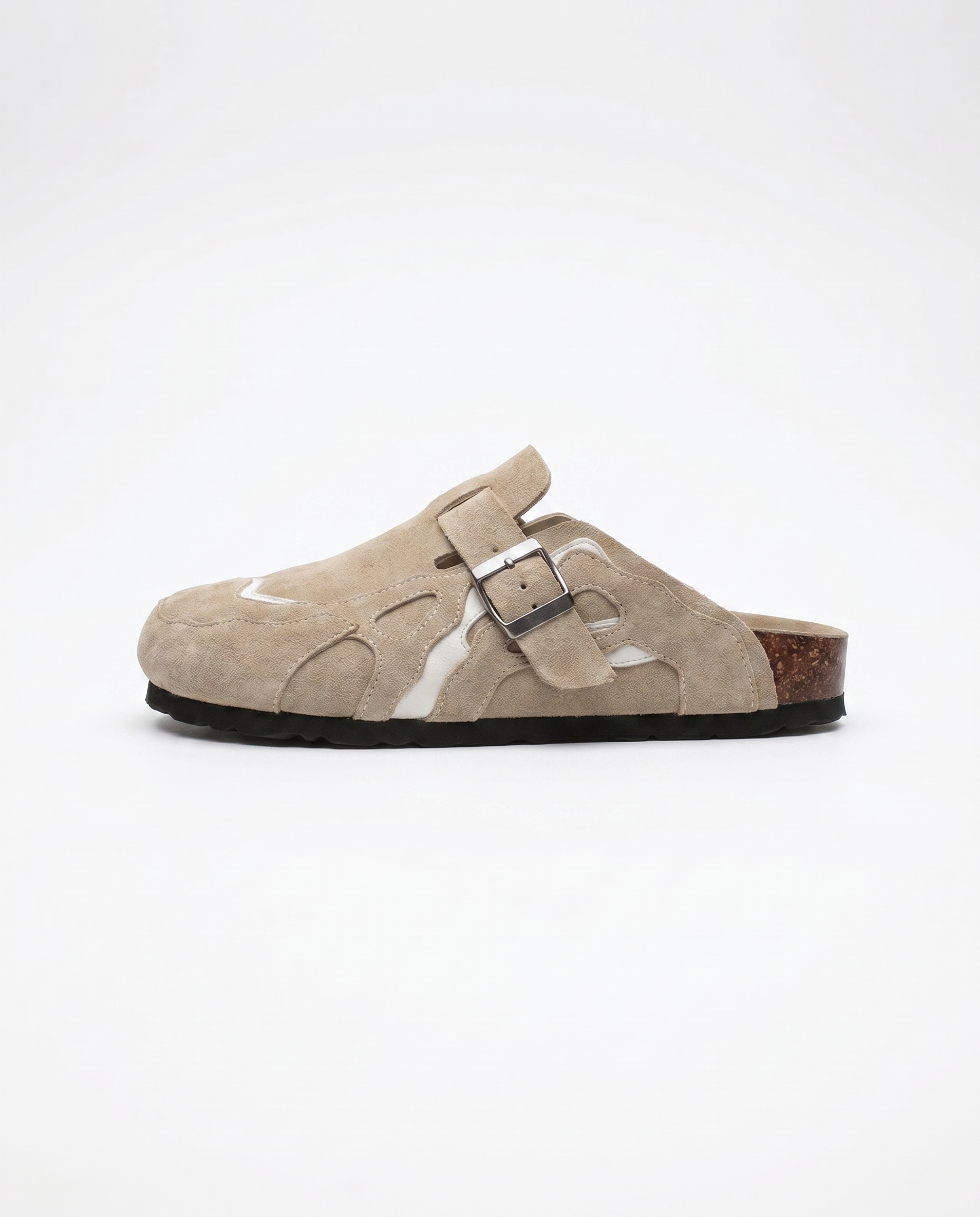 Beige - Sabots en daim ORIGINAL