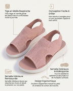 ROSE - SANDALES ALLURE