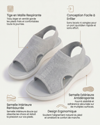 GRIS - SANDALES ALLURE