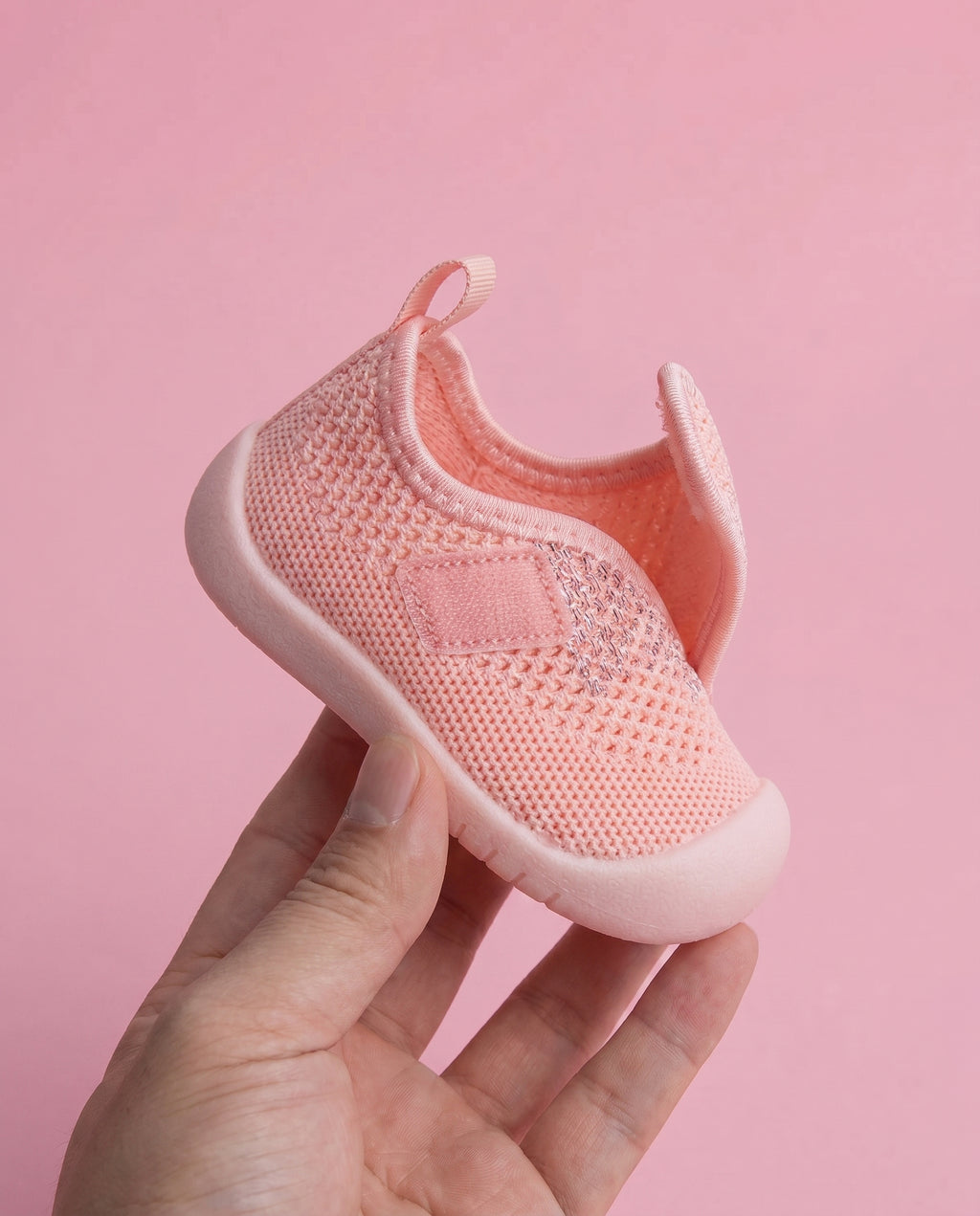 ROSE - CHAUSSURES PREMIERS PAS À SCRATCH LITTLESTEPS™