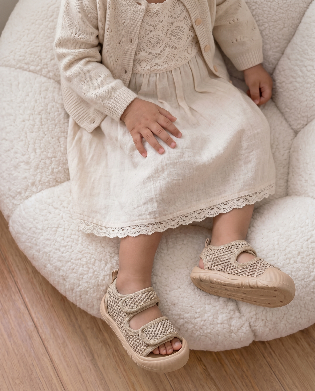 BEIGE - LittleSteps™ SANDALS