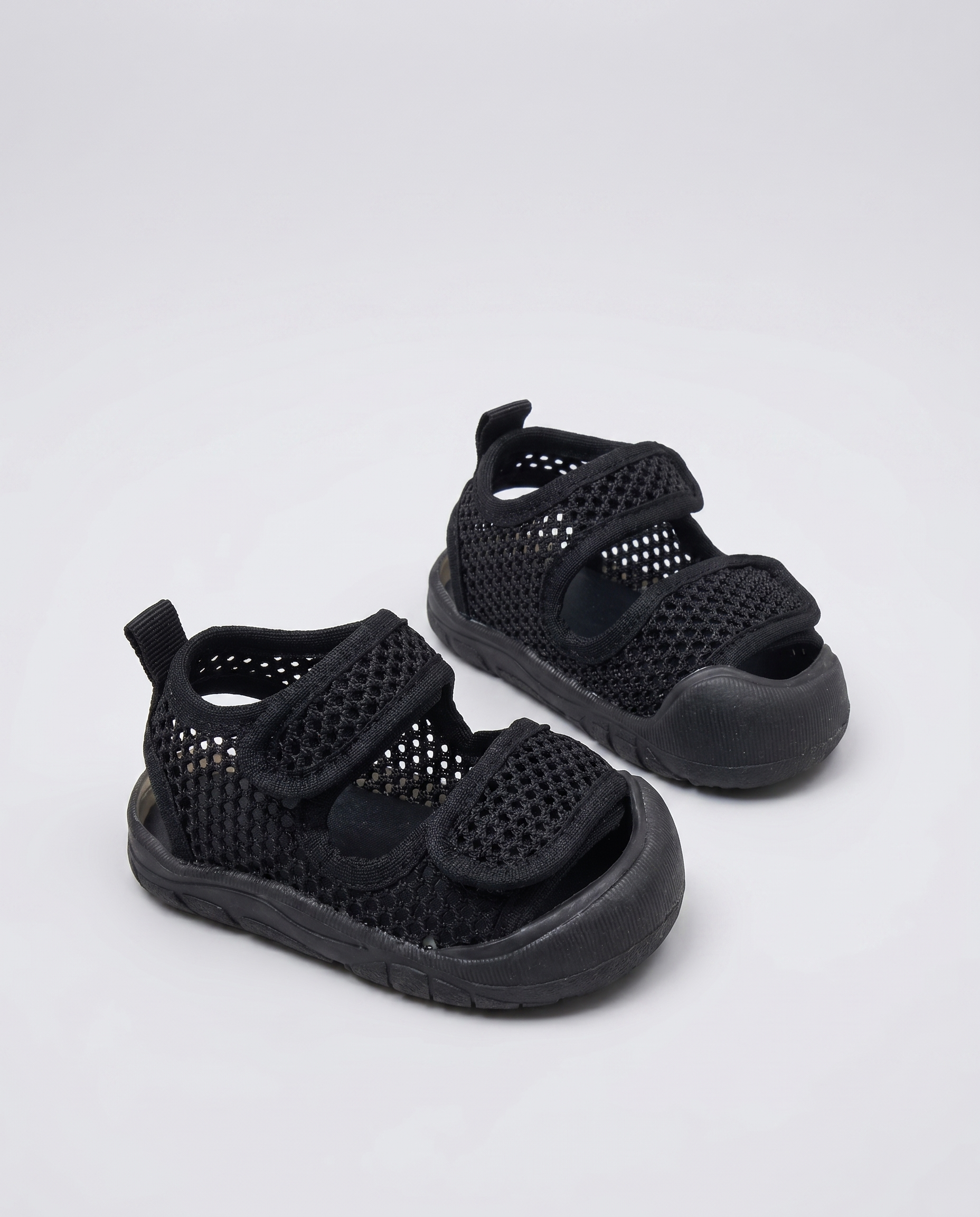 BLACK - LittleSteps™ SANDALS