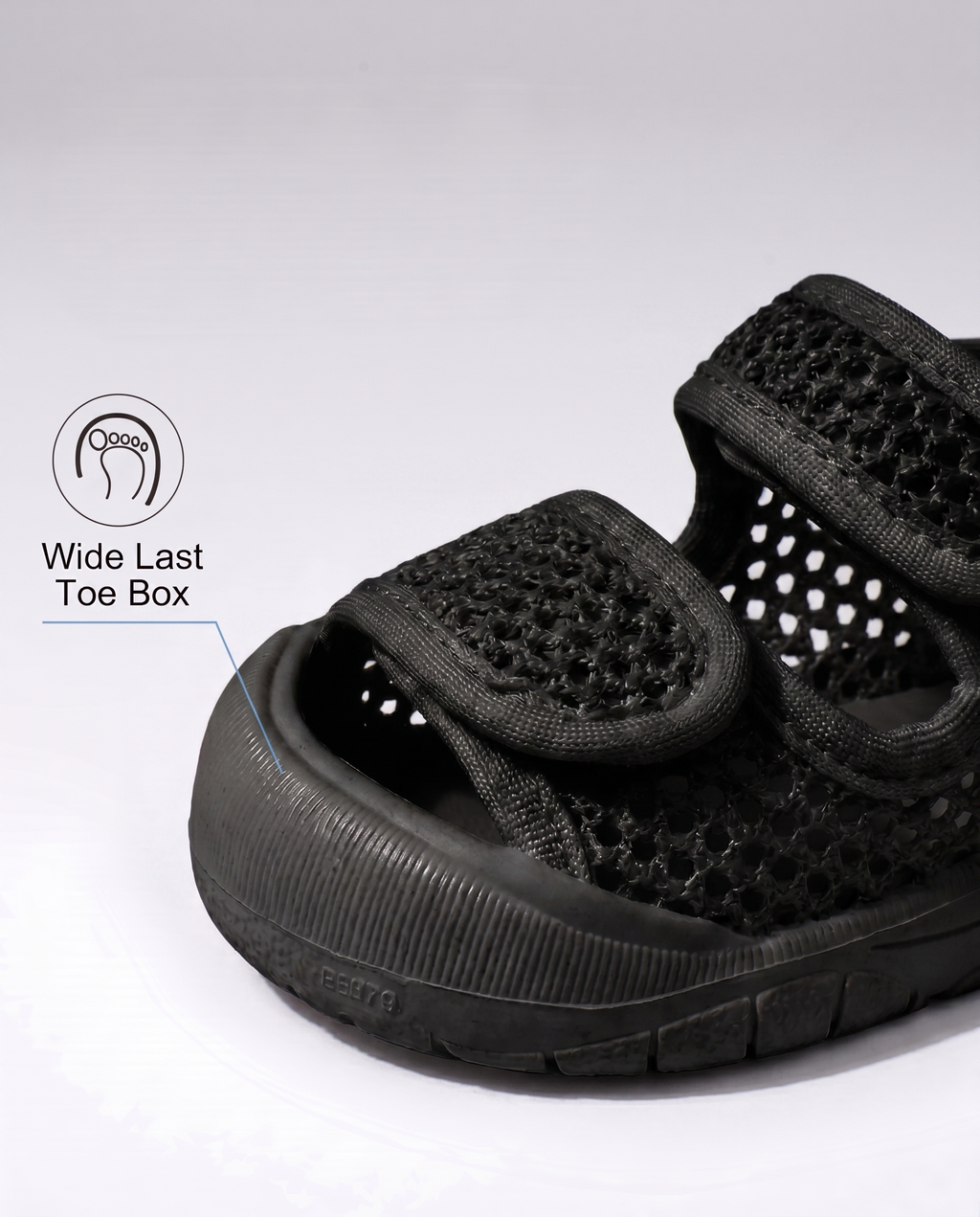 BLACK - LittleSteps™ SANDALS