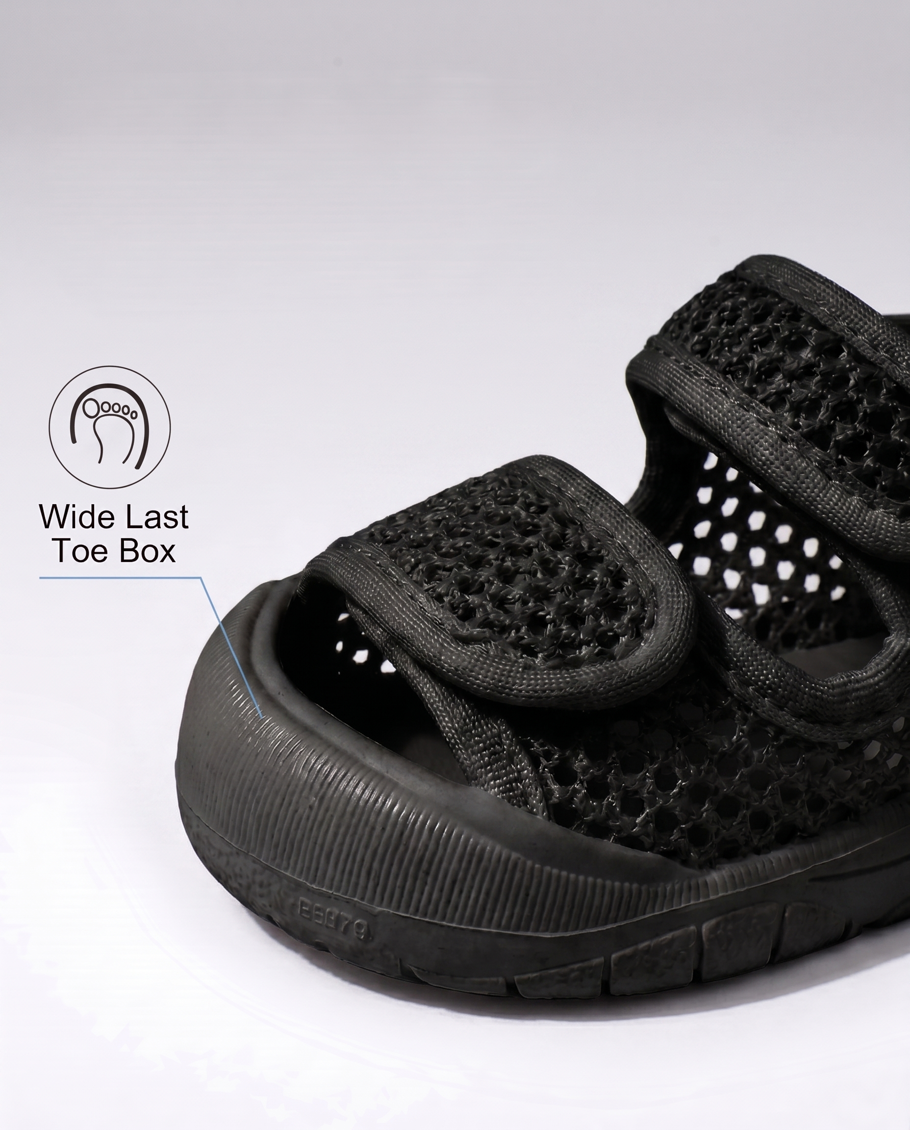 BLACK - LittleSteps™ SANDALS