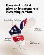 RED/BLUE - MARIO SANDALS