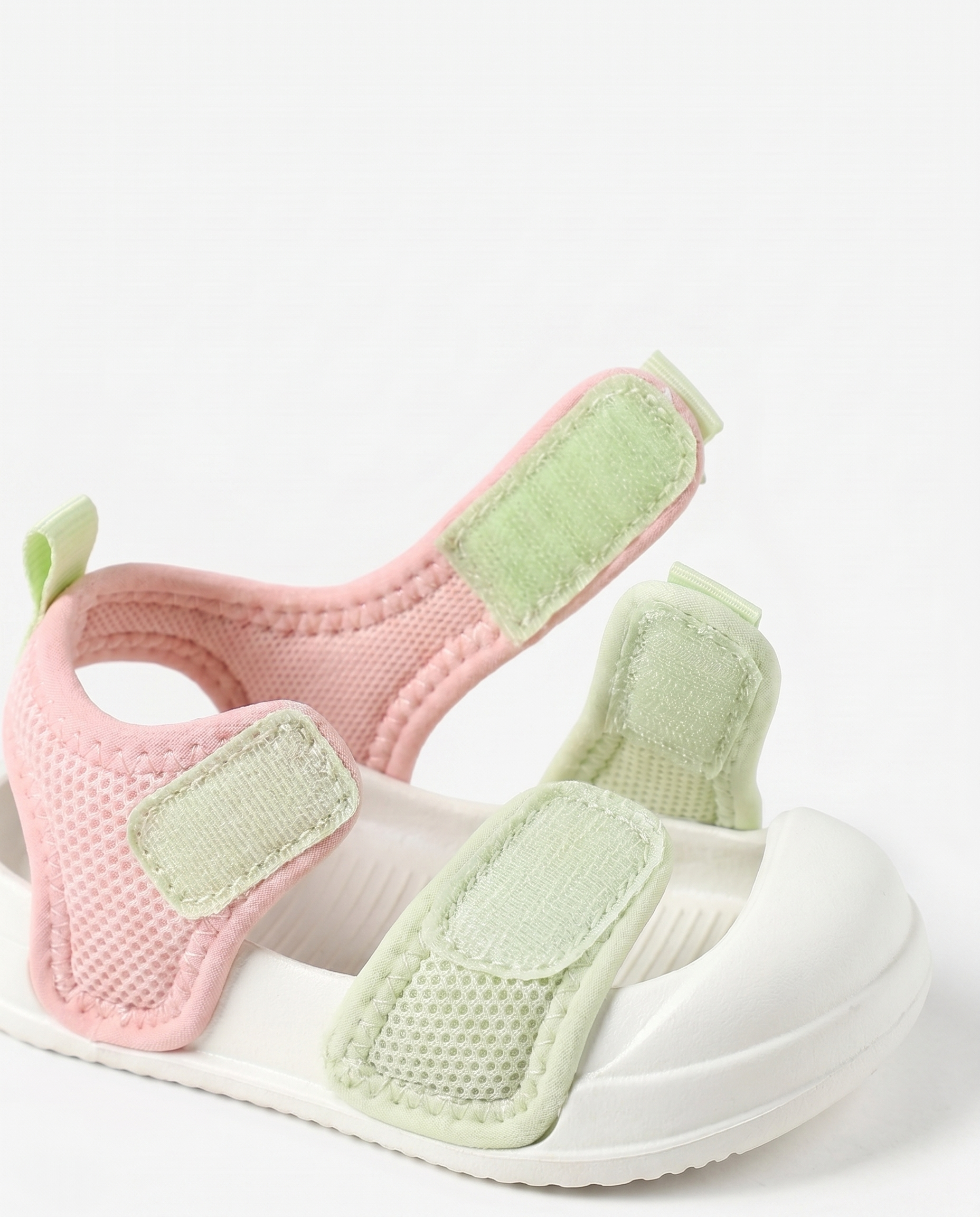 PINK/GREEN - MARIO SANDALS