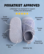 BLUE- LITTLESTEPS™ VELCRO WALKERS