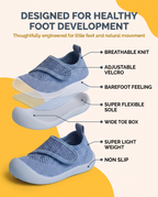 BLUE- LITTLESTEPS™ VELCRO WALKERS