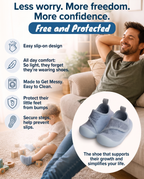 BLUE- LITTLESTEPS™ VELCRO WALKERS