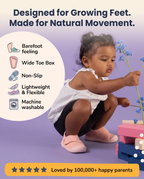 PINK - LITTLESTEPS™ VELCRO WALKERS