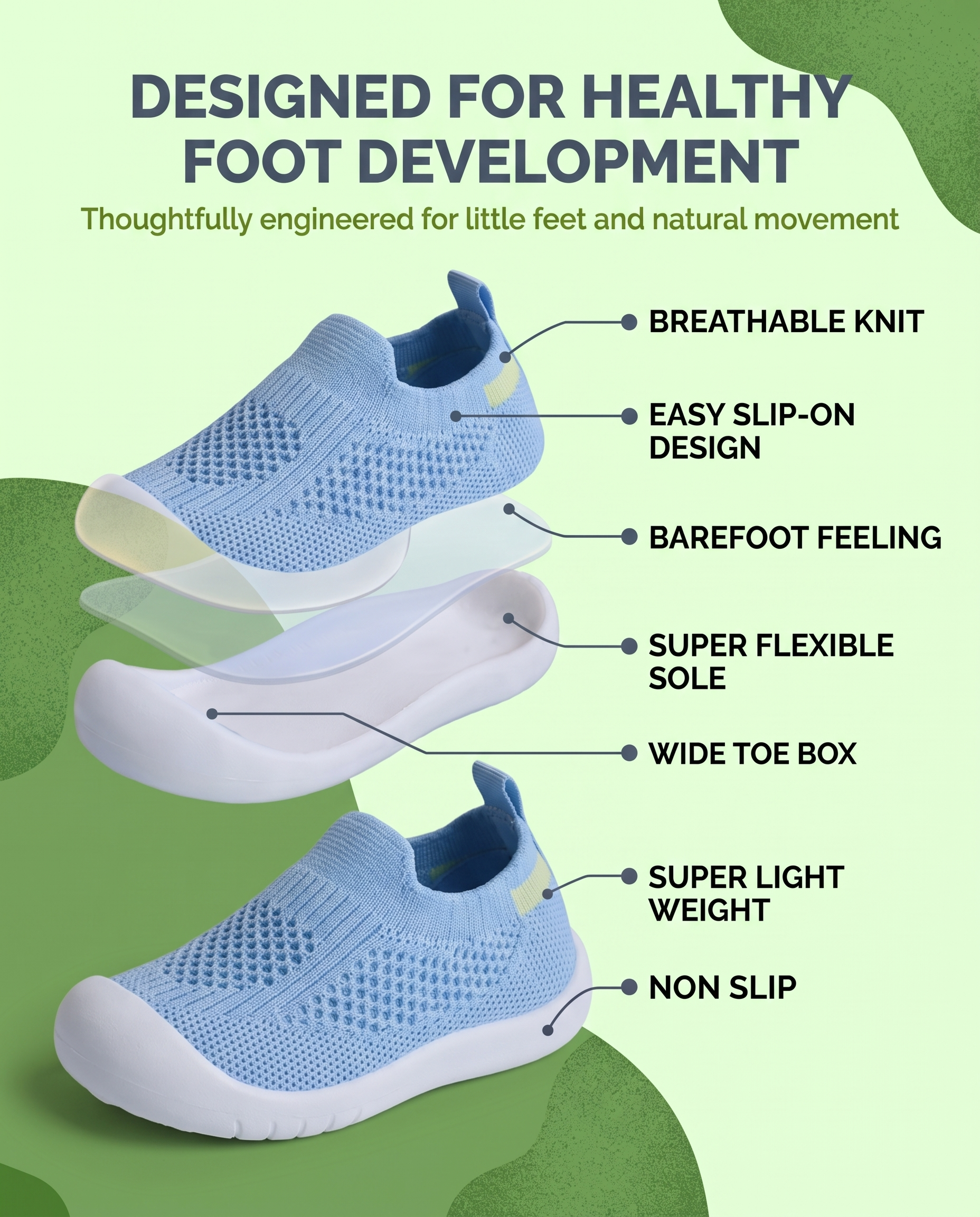BLUE - LITTLESTEPS™ WALKERS