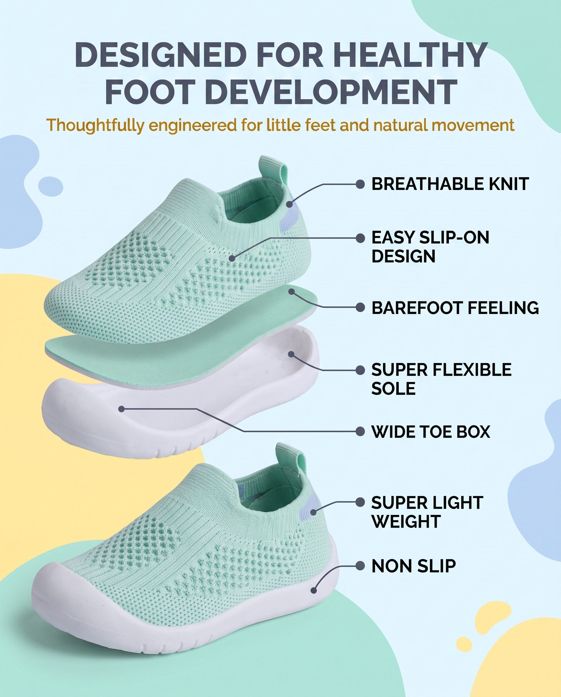 GREEN - LITTLESTEPS™ WALKERS