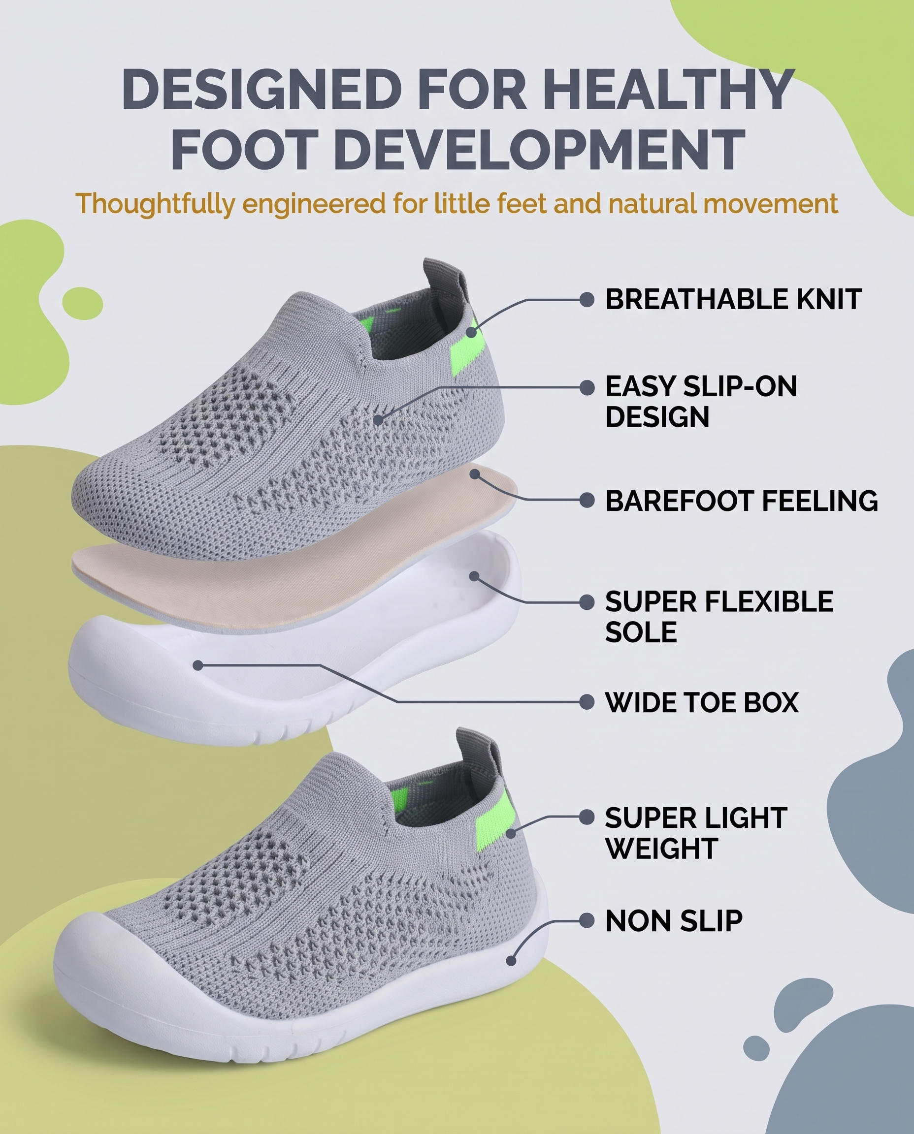 GRAY - LITTLESTEPS™ WALKERS