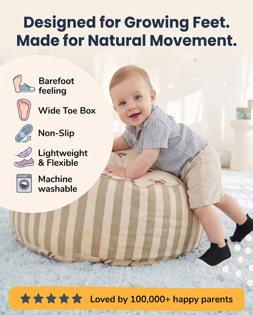 ZWART - LITTLESTEPS™ VELCRO WALKERS