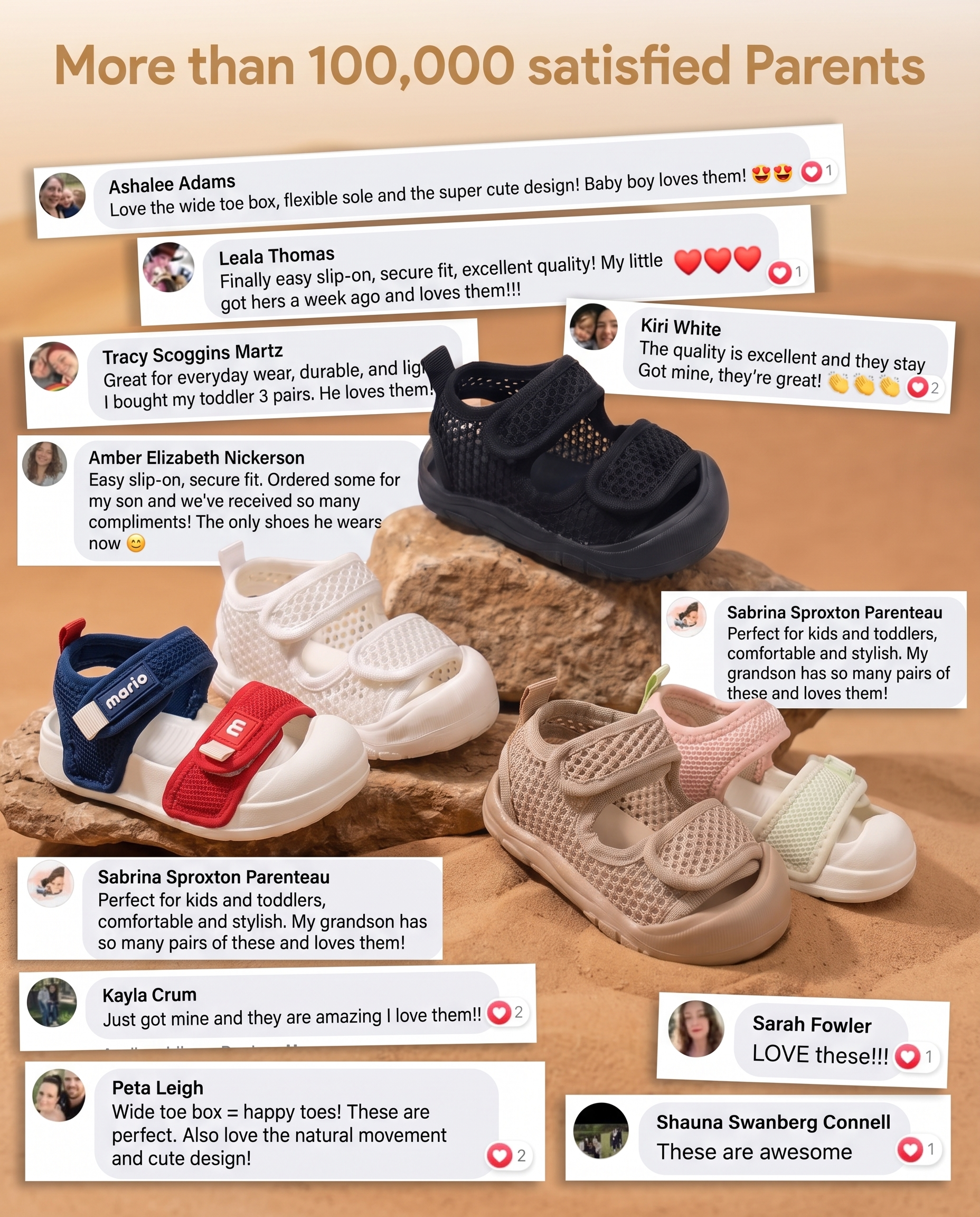 WHITE - LittleSteps™ SANDALS
