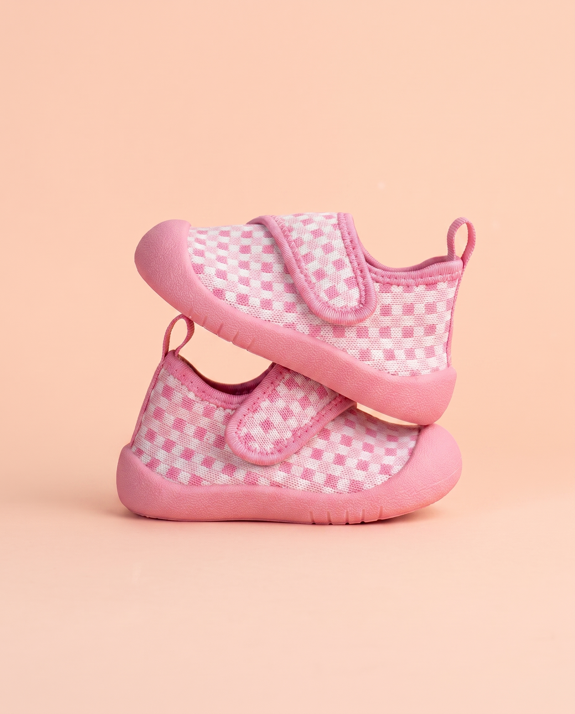 Strawberry Checker - LITTLESTEPS™ VELCRO WALKERS