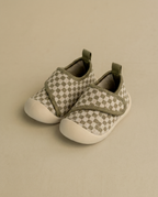 Olive Checker - LITTLESTEPS™ VELCRO WALKERS