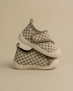Olive Checker - LITTLESTEPS™ VELCRO WALKERS