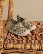 Olive Checker - LITTLESTEPS™ VELCRO WALKERS