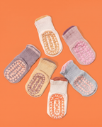 6 Pack Grip Socks - I LOVE MOM/DAD
