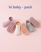 3 Pack Grip Socks - HI BABY