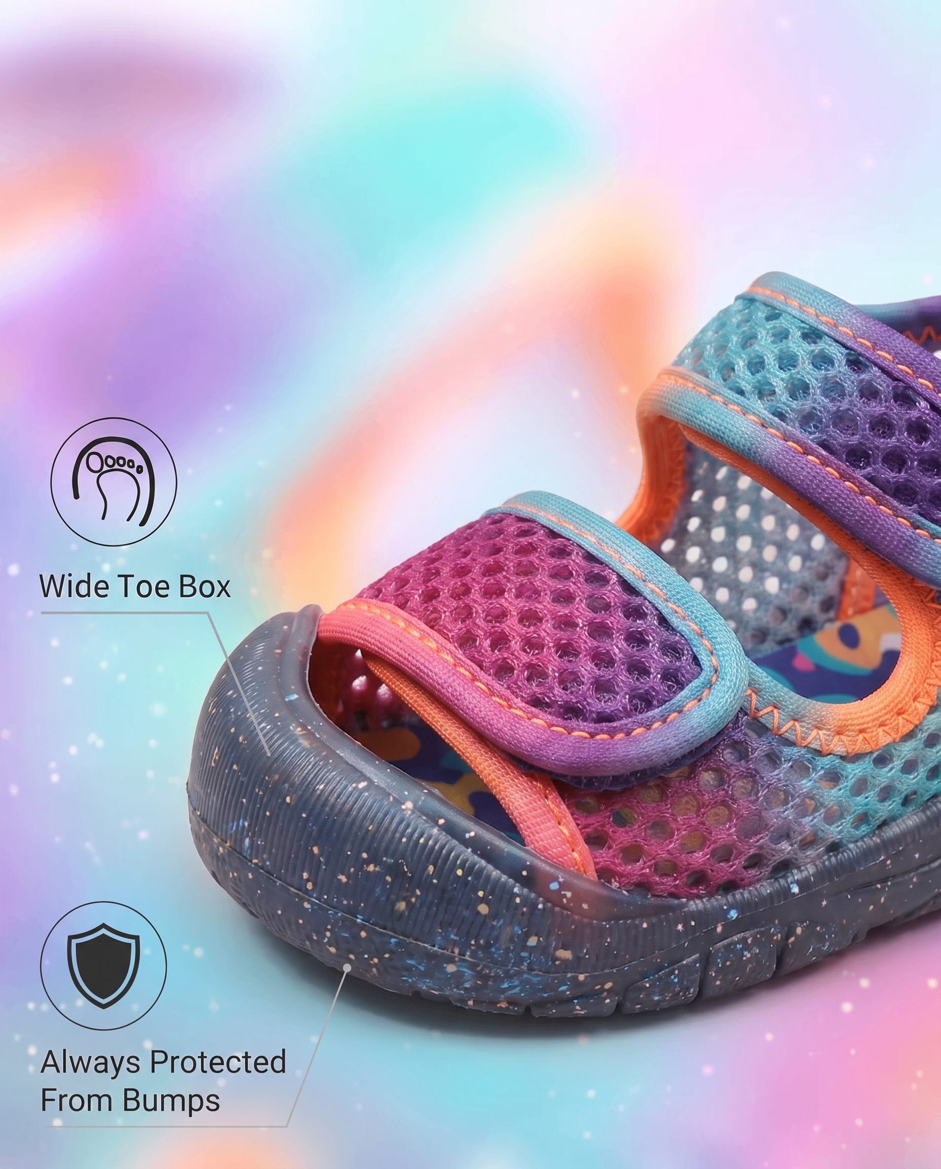 PINK/BLUE - LittleSteps™ SANDALS - LIMITED EDITION